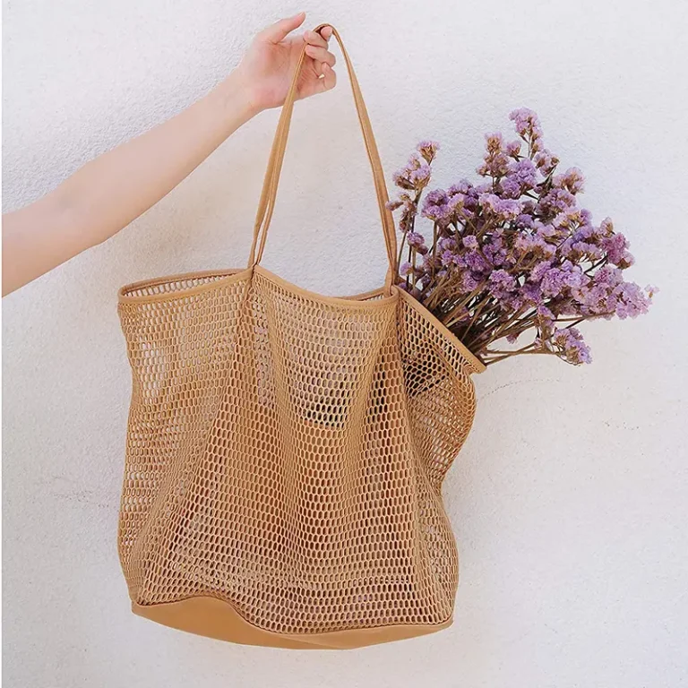 mesh beach bag