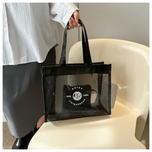 mesh tote bag