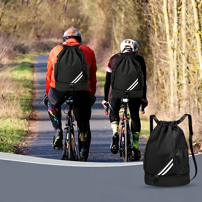 Essential Sports Backpack for Men and Women-Drawstring Backpack for ...