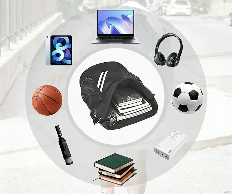 Drawstring Backpack for Sports